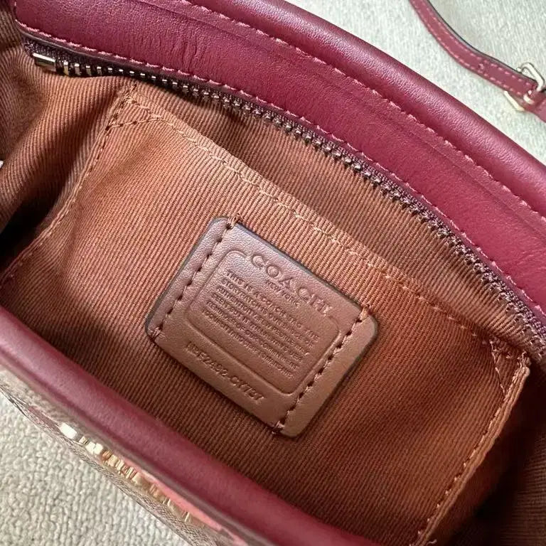 [BUNJANG] Coach Mini City Tote Crossbody Bag / 미니 시티 미니 토트 크로스 만두 가방