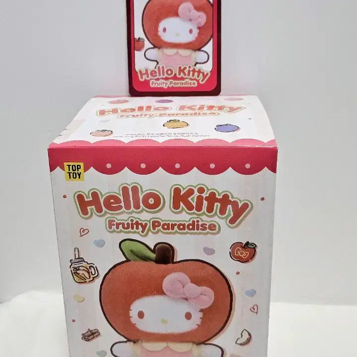 [SOLD OUT] 헬로키티 프루티 키부부 과일시리즈 (사과) 박스채 새상품