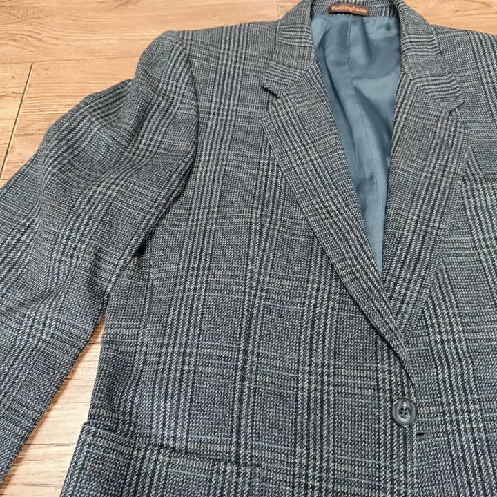 [BUNJANG] Buckingham Check Wool Blend Blazer / 버킹엄 체크무늬 남성 모직 자켓 초겨울 춘추용? 정장