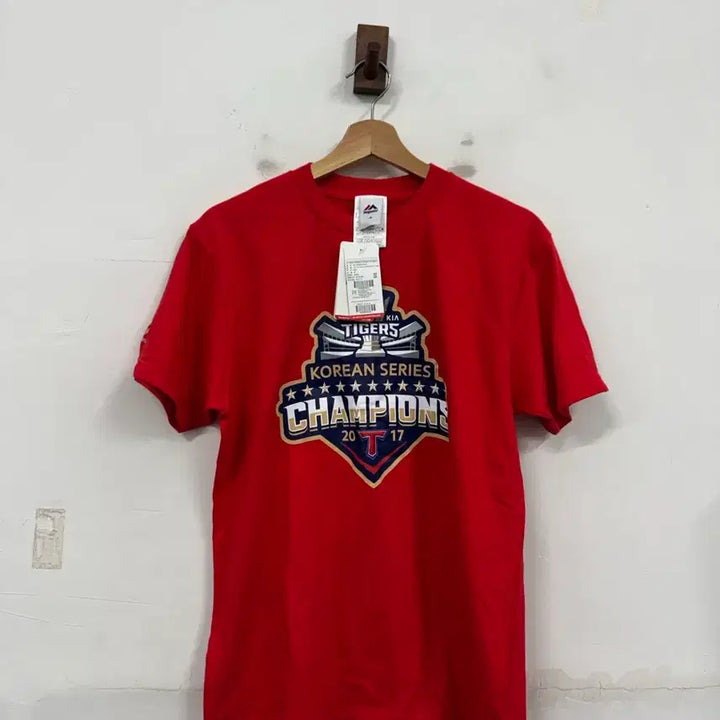 [BUNJANG] Majestic Kia Tigers 2017 Short Sleeve T-shirt / (M)마제스틱 기아타이거즈 2017 반팔티 택새상품