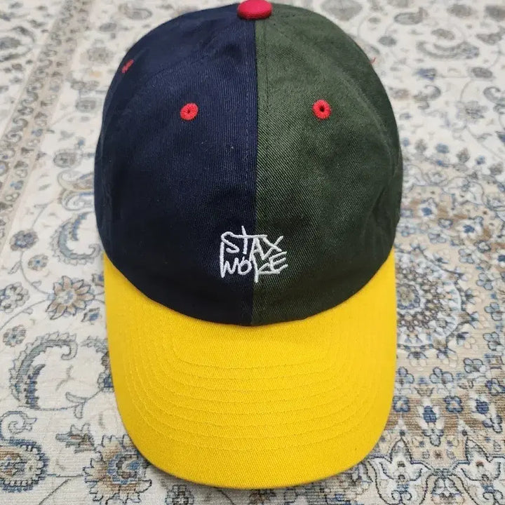 [BUNJANG] El Stinco Color Block Baseball Cap / 엘스팅코 컬러 블록 볼캡