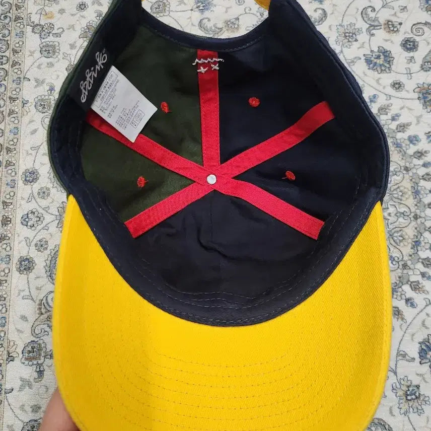 [BUNJANG] El Stinco Color Block Baseball Cap / 엘스팅코 컬러 블록 볼캡
