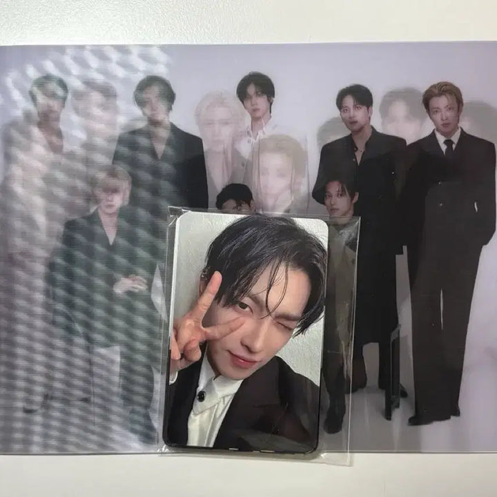 [BUNJANG] ATEEZ Fanmeeting Reward Lenticular Photocard / 에이티즈 팬미팅 보상 포카, 랜티큘러 양도