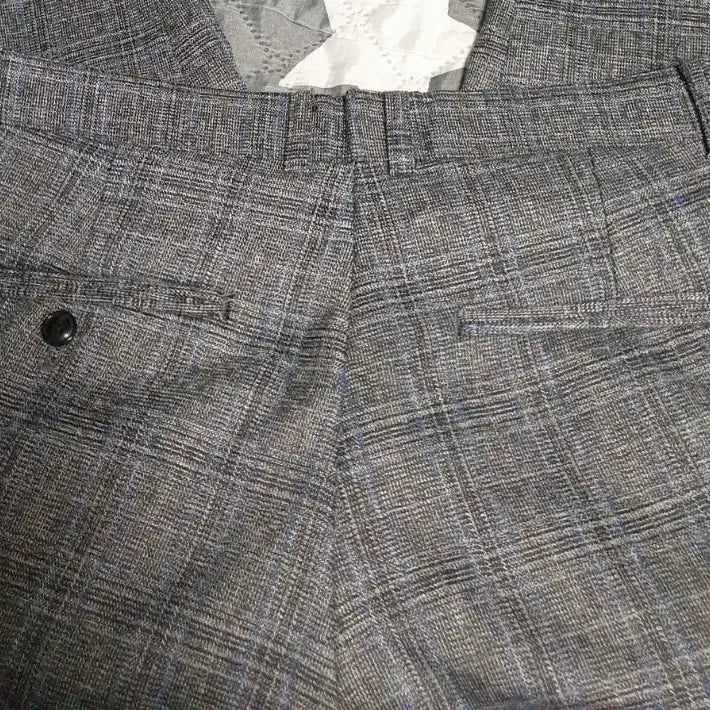 [SOLD OUT] (디자이너 초판)마랑고니 클래식체크 더블버튼 피크트라펠 수트셋업  그레이