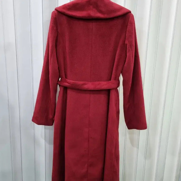 [BUNJANG] OTTO Belted Coat - Red / OTTO 벨티드 코트 레드