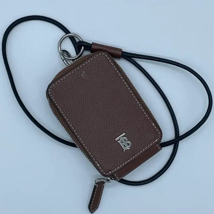 [BUNJANG] Burberry Card Holder Brown / [ 정품 ] 버버리 스트랩 지퍼 카드지갑 브라운, 최저가