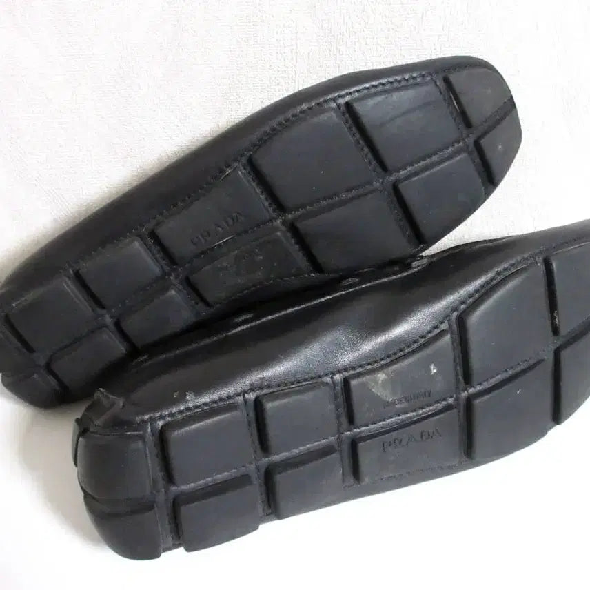 [BUNJANG] Prada Leather Driving Moccasin Shoes / 프라다 레더 드라이빙 모카신 슈즈