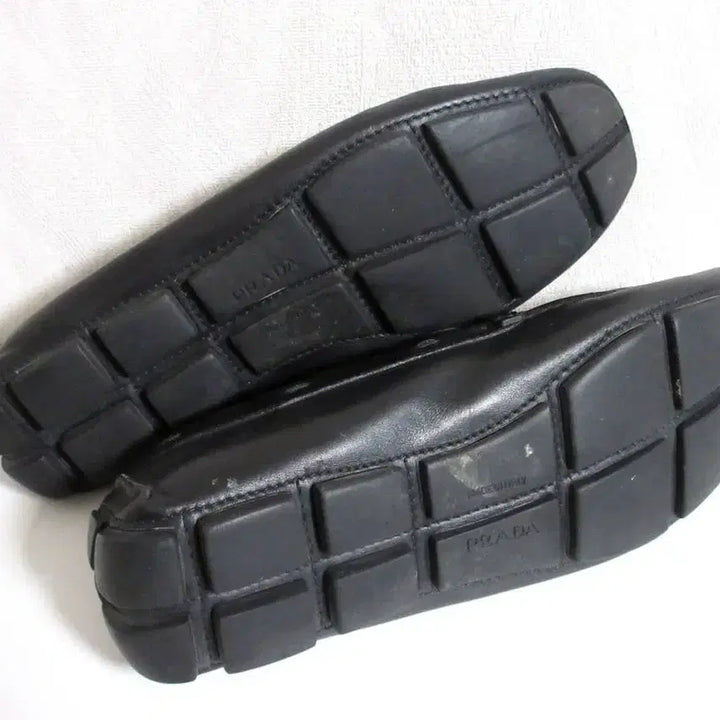 [BUNJANG] Prada Leather Driving Moccasin Shoes / 프라다 레더 드라이빙 모카신 슈즈