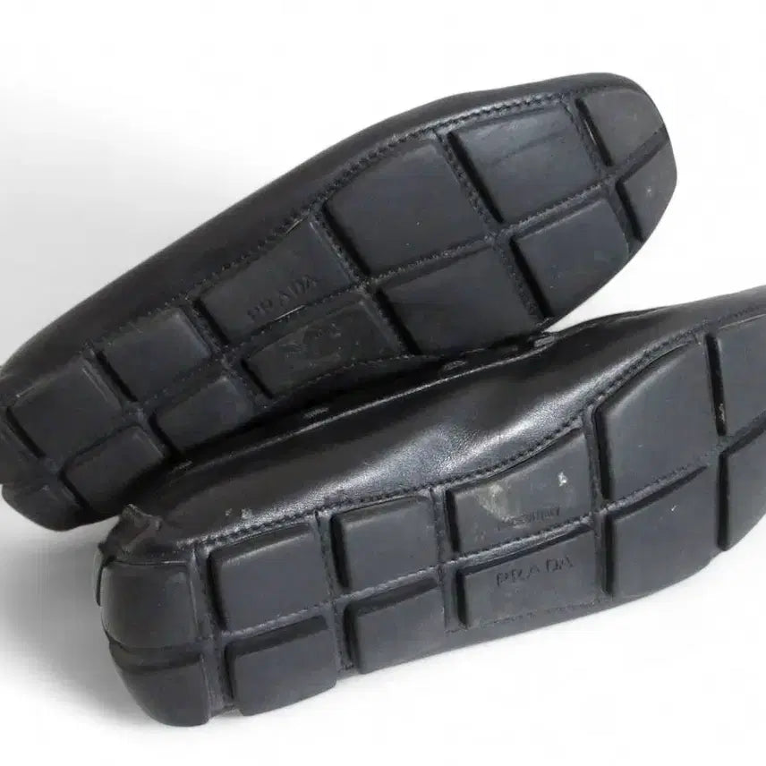 [BUNJANG] Prada Leather Driving Moccasin Shoes / 프라다 레더 드라이빙 모카신 슈즈