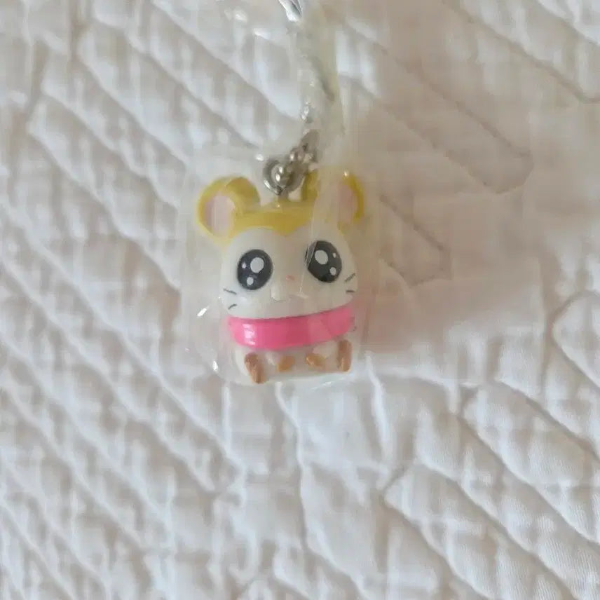 [BUNJANG] Hamtaro Hamtaro Classic Muffler Keyring / 방가방가 햄토리 머플러 키링 고전 햄토리