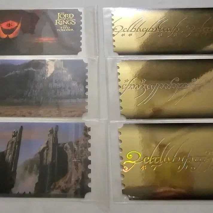 [BUNJANG] Lord of the Rings Original Ticket Set / 반지의 제왕 오리지널티켓 3종(6장) 일괄판매