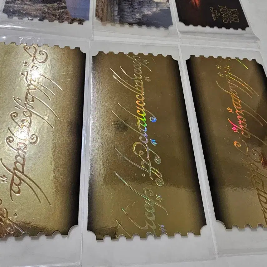 [BUNJANG] Lord of the Rings Original Ticket Set / 반지의 제왕 오리지널티켓 3종(6장) 일괄판매