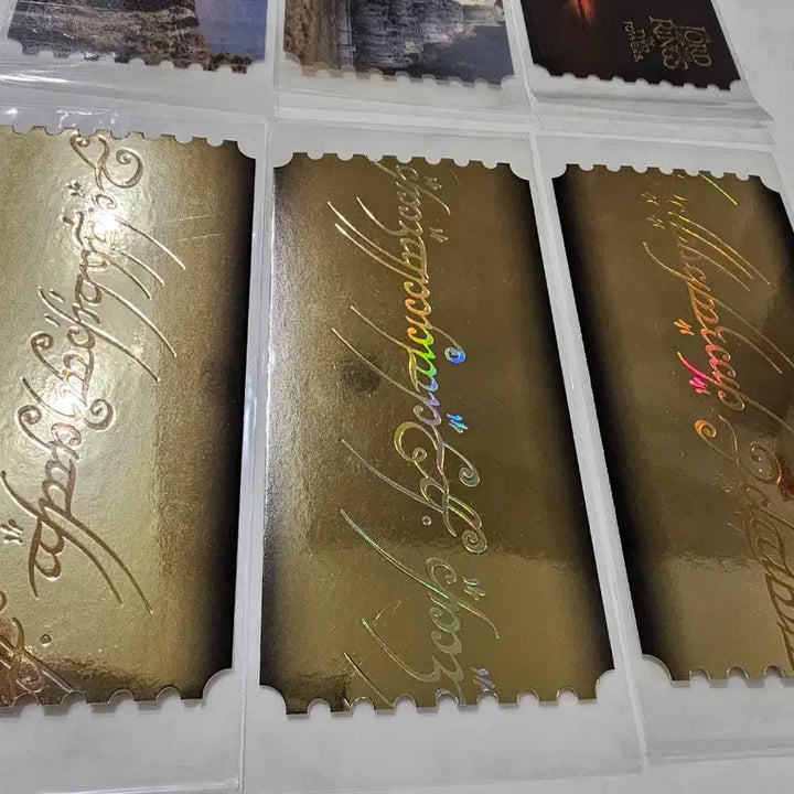 [BUNJANG] Lord of the Rings Original Ticket Set / 반지의 제왕 오리지널티켓 3종(6장) 일괄판매