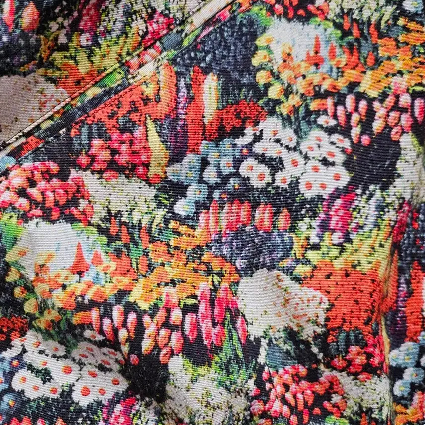 [BUNJANG] Paul Smith Floral Print Bomber Jacket / 폴스미스 플라워 프린팅 봄버 자켓