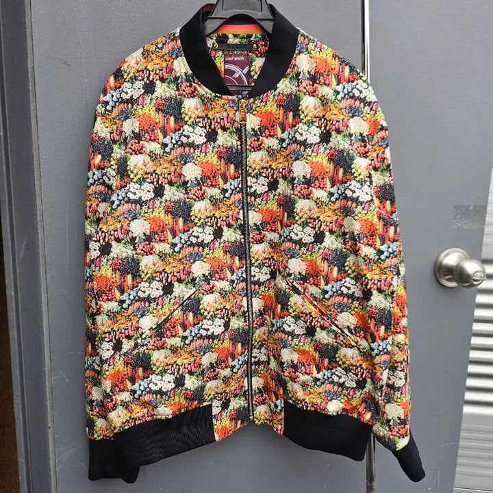 [BUNJANG] Paul Smith Floral Print Bomber Jacket / 폴스미스 플라워 프린팅 봄버 자켓