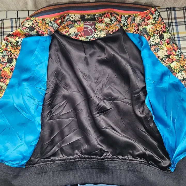 [BUNJANG] Paul Smith Floral Print Bomber Jacket / 폴스미스 플라워 프린팅 봄버 자켓