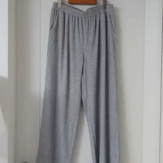 [BUNJANG] Wide Bending Cotton Pants / 와이드 밴딩면바지
