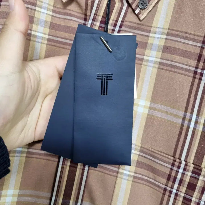[BUNJANG] T.I. For Men Checkered Shirt / 새상품 티아이포맨 봄가을 남방 남100ㅡ0304