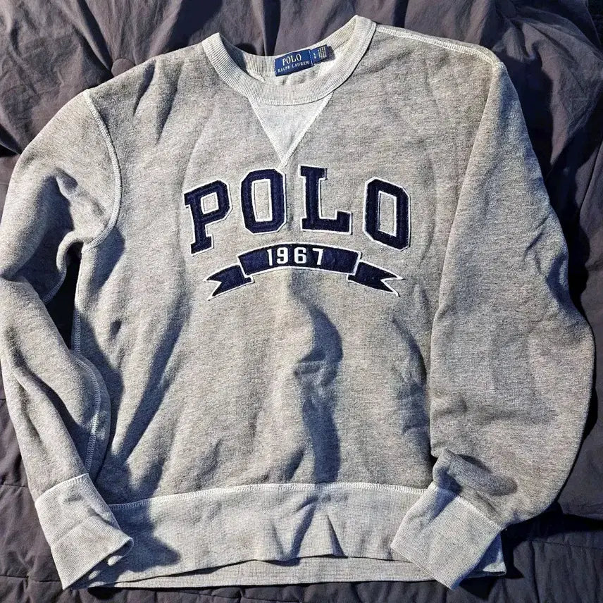 [BUNJANG] Polo Ralph Lauren Cotton Blend Fleece Sweatshirt / 폴로 랄프로렌 코튼블렌드 플리스 스웨트셔츠 맨투맨(L)