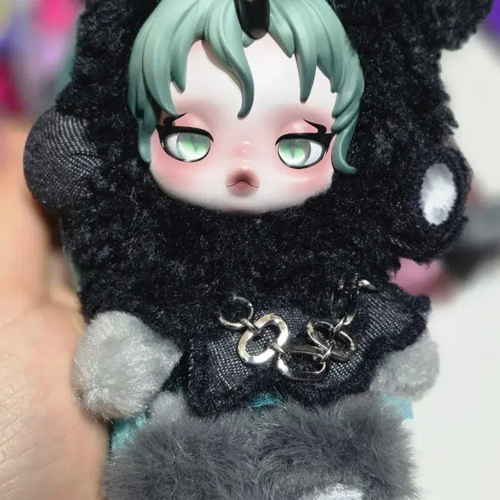 [BUNJANG] Pop Mart Skullpanda My Little Pony Queen Chrysalis Figure / [팝마트] 스컬판다 마이리트포니 퀸 크리살리스 팝니다 1:72