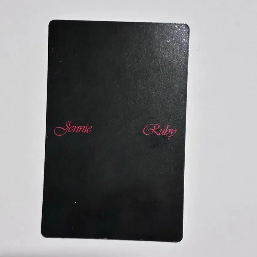 [BUNJANG] BLACKPINK Jennie Ruby Zen Ver. Photocard / [공식/S급] 블랙핑크 제니 포카 Ruby Zen 포토카드