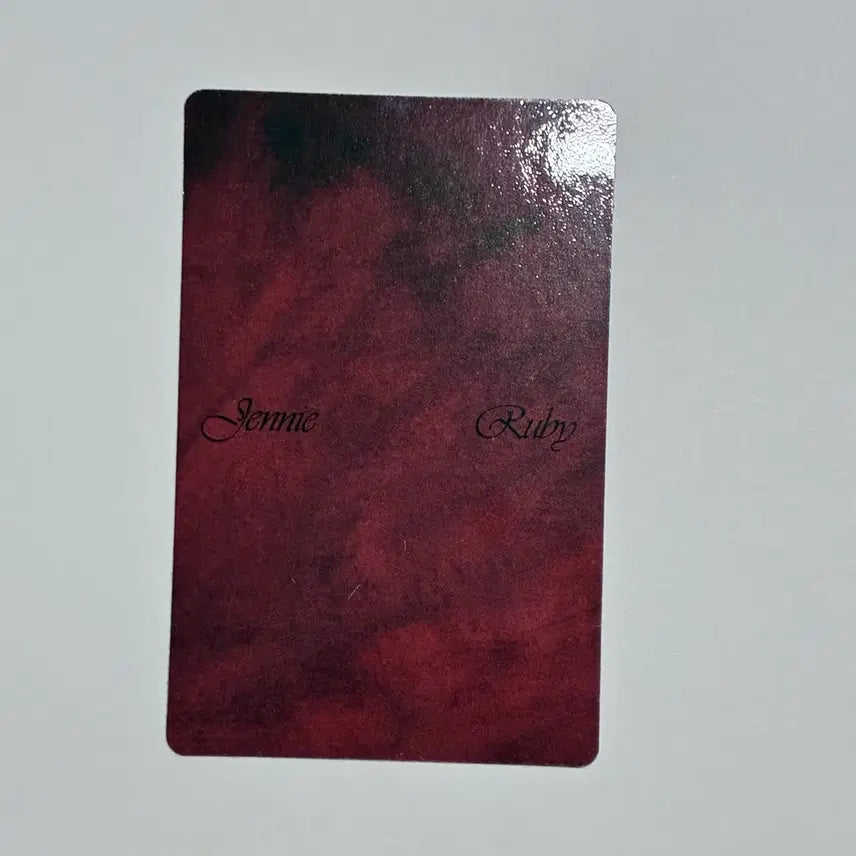 [BUNJANG] BLACKPINK Jennie Ruby Jane Version Photocard / [공식/S급] 블랙핑크 제니 포카 Ruby Jane 버전 포토카드