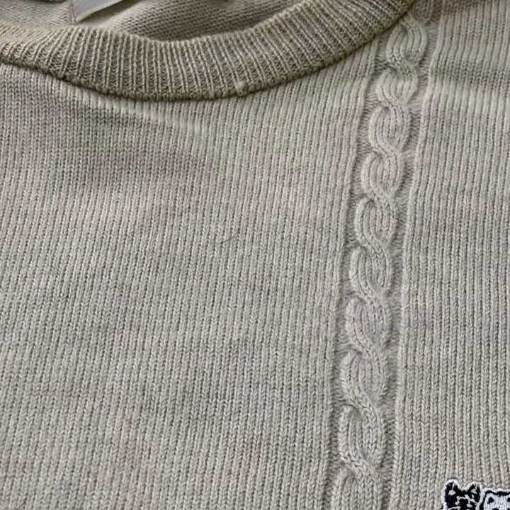 [BUNJANG] Vintage Black and White Sweater / L 블랙앤화이트 빈티지 스웨터 0303E