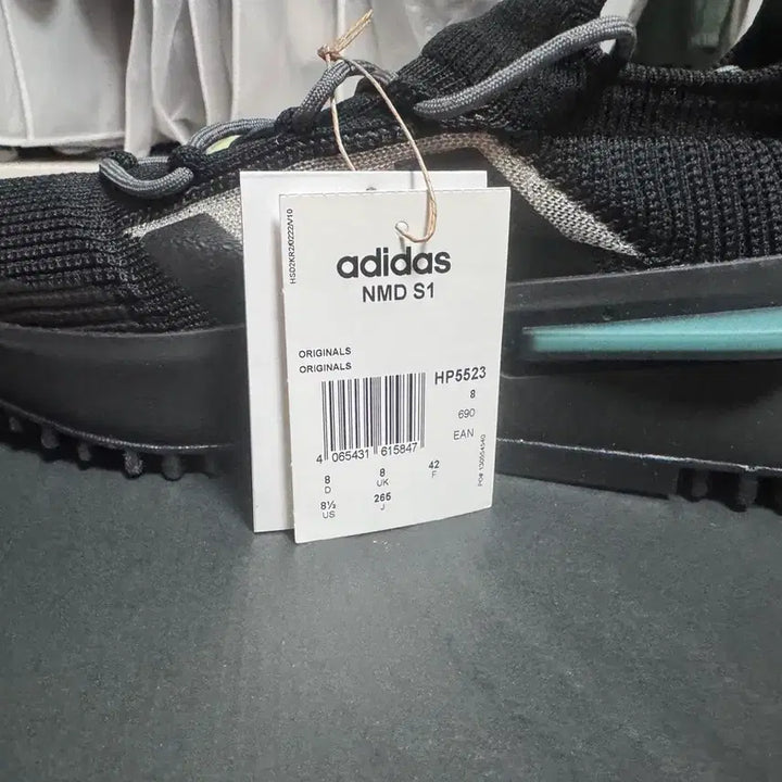 [BUNJANG] Adidas NMD S1 Black Sneakers / 아디다스 NMD S1 블랙 HP5523 265