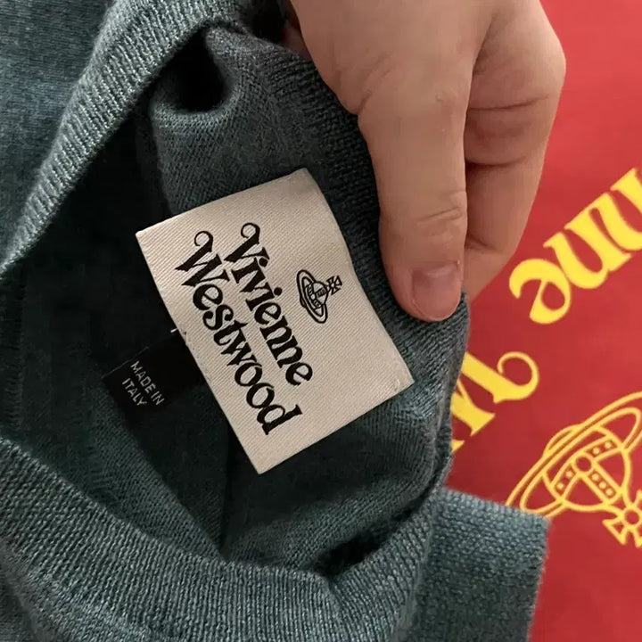 [BUNJANG] Vivienne Westwood Knit Top / 비비안웨스트우드 반팔니트