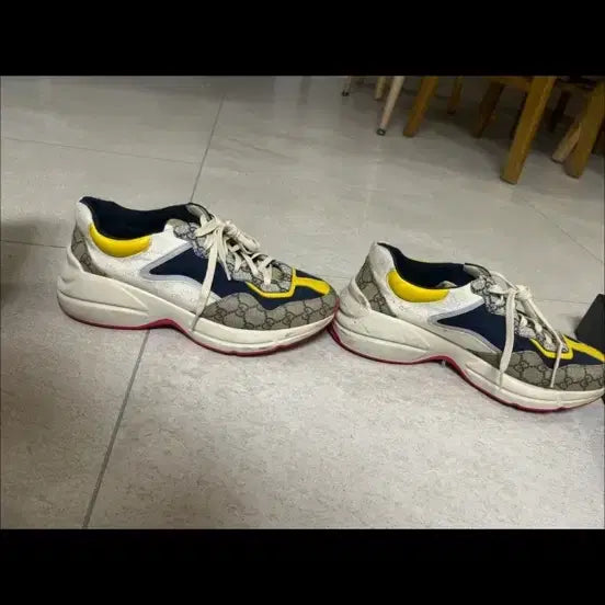 [BUNJANG] Gucci GG Rhyton Sneakers / 구찌 GG 라이톤 스니커즈