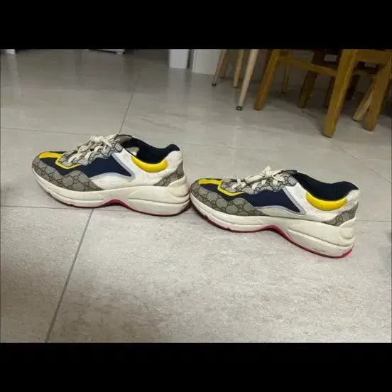 [BUNJANG] Gucci GG Rhyton Sneakers / 구찌 GG 라이톤 스니커즈
