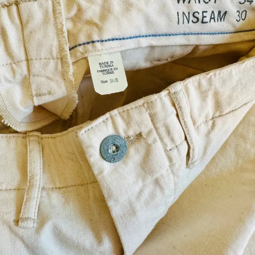[SOLD OUT] RRL 더블알엘 치노 필드 팬츠 씨드 내추럴 34-30 신품