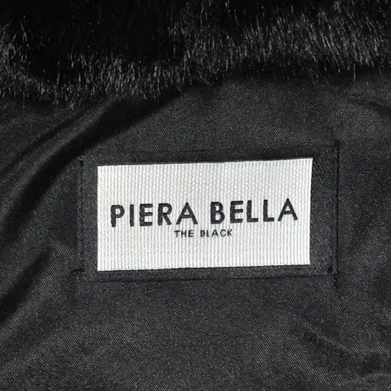 [BUNJANG] Piera Bella Black Fur Hooded Zip-Up (Size 55) / 피에라 벨라 블랙 퍼 후드 집업 55
