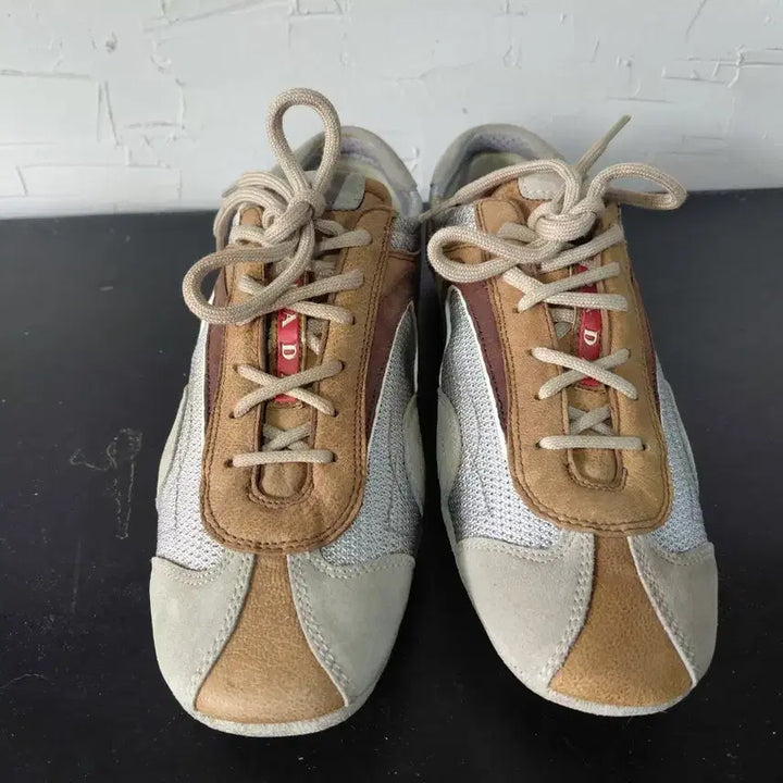 [BUNJANG] Prada Brown Sneakers / 프라다 스니커즈 브라운 계열