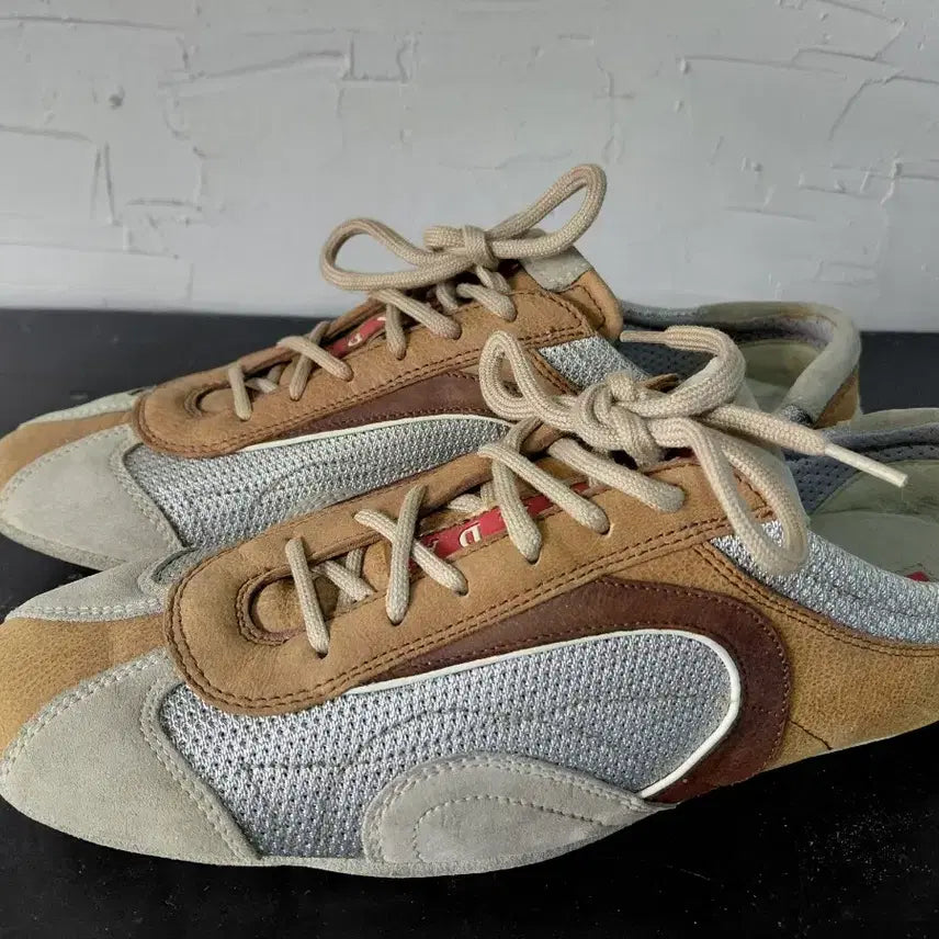 [BUNJANG] Prada Brown Sneakers / 프라다 스니커즈 브라운 계열