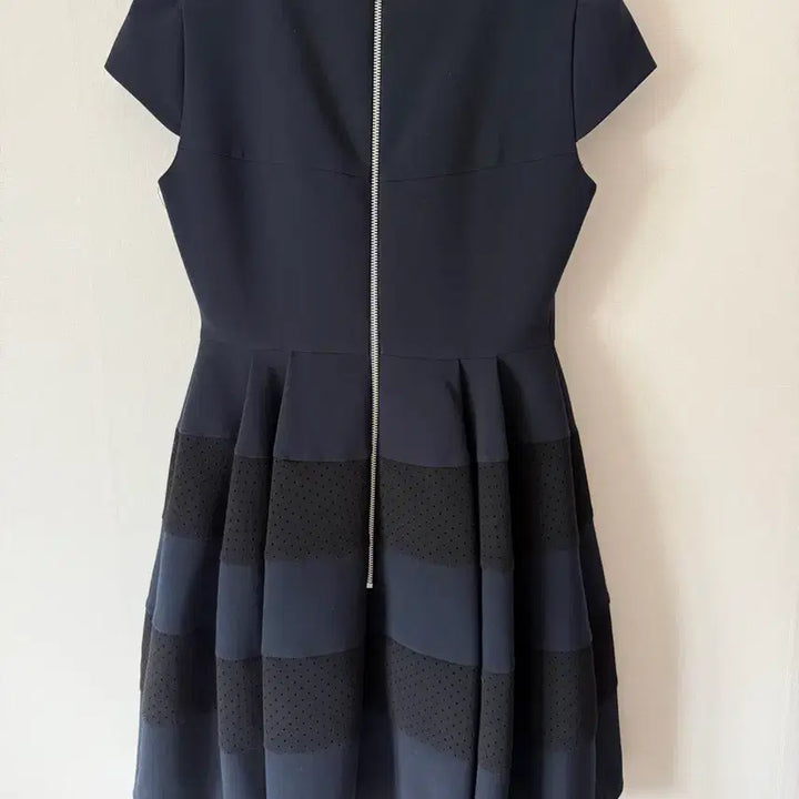 [BUNJANG] Lucky Chouette Navy Color Block Dress (Size 38) / 럭키슈에뜨 네이비 배색 원피스 38사이즈