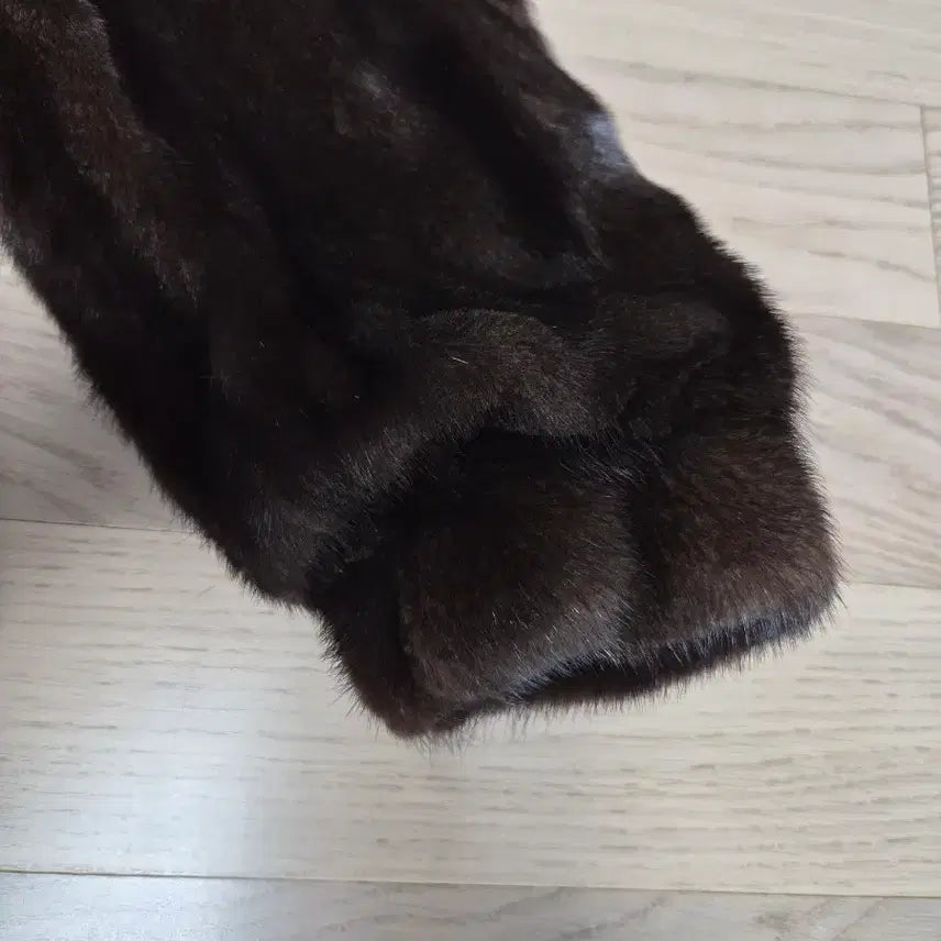 [BUNJANG] Jindo Blackgama Fur Coat / 진도 블랙그라마 모피코트