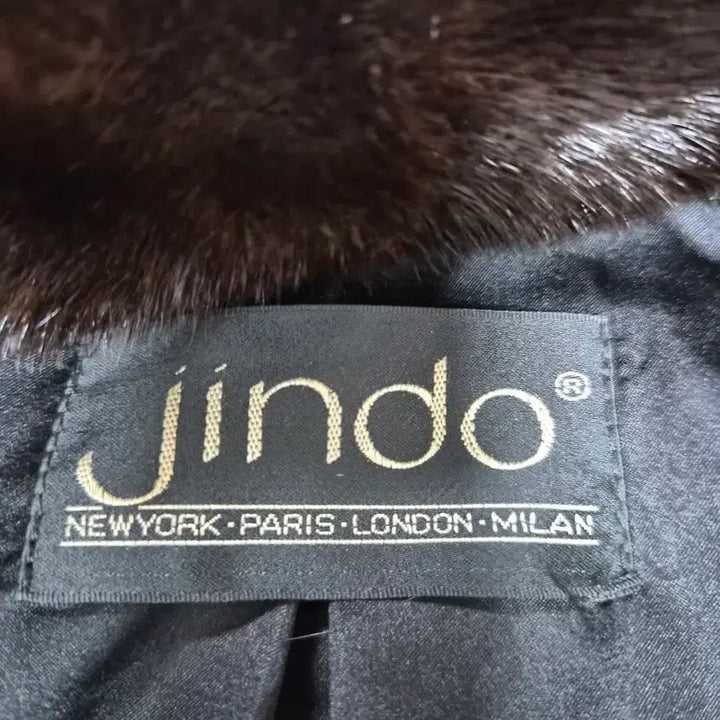 [BUNJANG] Jindo Blackgama Fur Coat / 진도 블랙그라마 모피코트