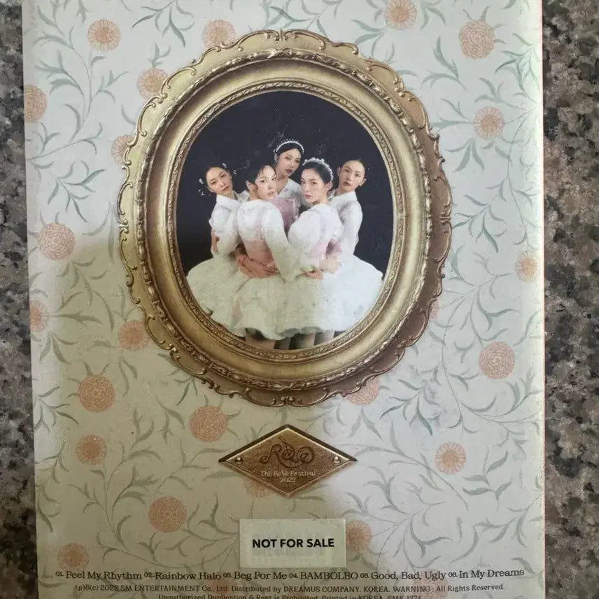 [BUNJANG] Red Velvet Feel My Rhythm Signed Album / 비매 레드벨벳 친필 싸인 사인 앨범 필마이리듬 feel my rhythm