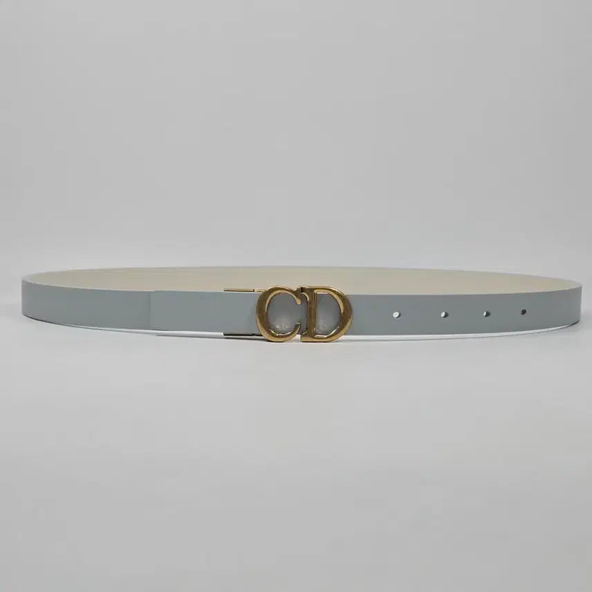 [BUNJANG] Dior Reversible Saddle Leather Belt (85) / 디올 리버서블 새들 가죽 벨트 ( 85 )