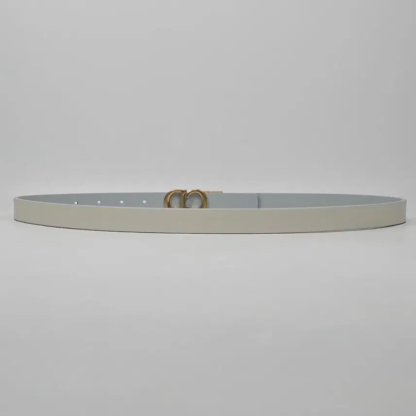 [BUNJANG] Dior Reversible Saddle Leather Belt (85) / 디올 리버서블 새들 가죽 벨트 ( 85 )