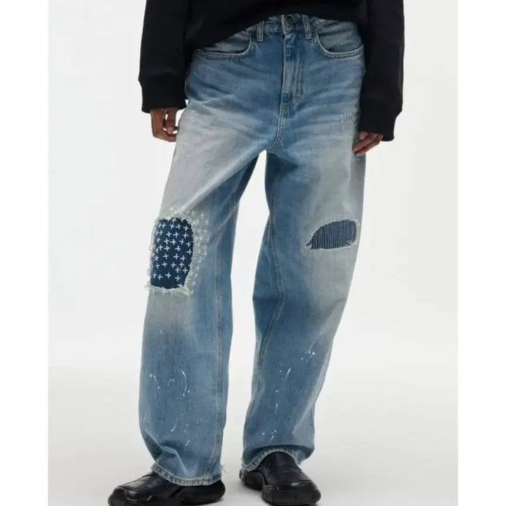 [BUNJANG] ZARA Ader Error Patchwork Denim Pants / [25]자라 아더에러 패치워크 데님팬츠(새상품)
