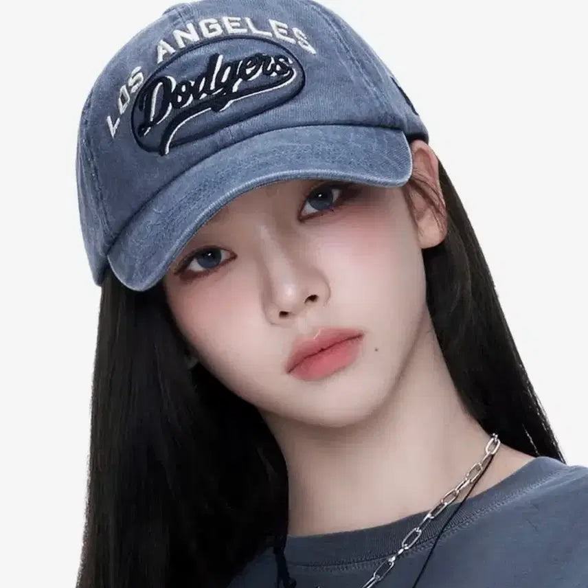 [BUNJANG] MLB Karina Varsity Ball Cap / 엠엘비 모자 (카리나님 착용)