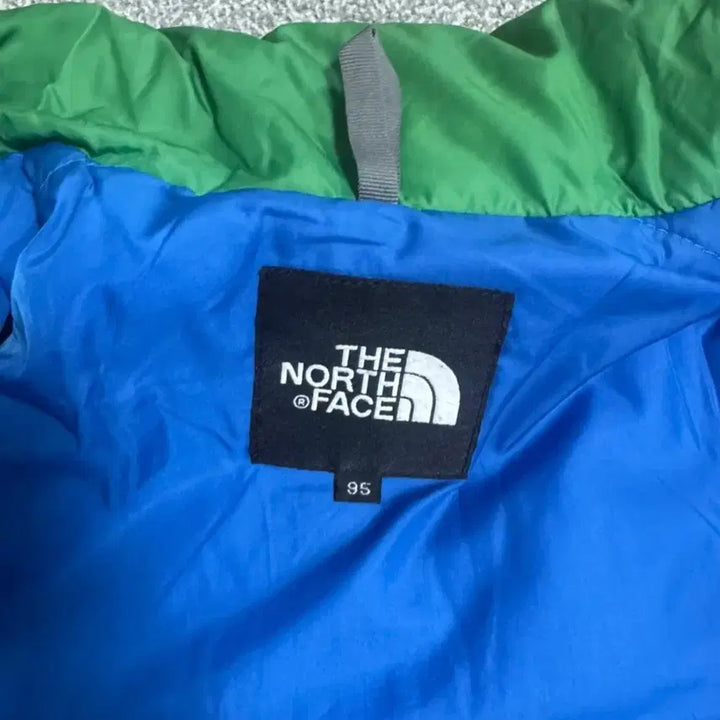 [BUNJANG] The North Face Nuptse 700 Yellow Green Padded Jacket / 노스페이스 눕시 700 옐로우 그린 패딩 95
