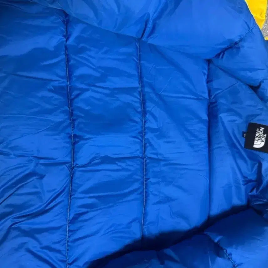 [BUNJANG] The North Face Nuptse 700 Yellow Green Padded Jacket / 노스페이스 눕시 700 옐로우 그린 패딩 95