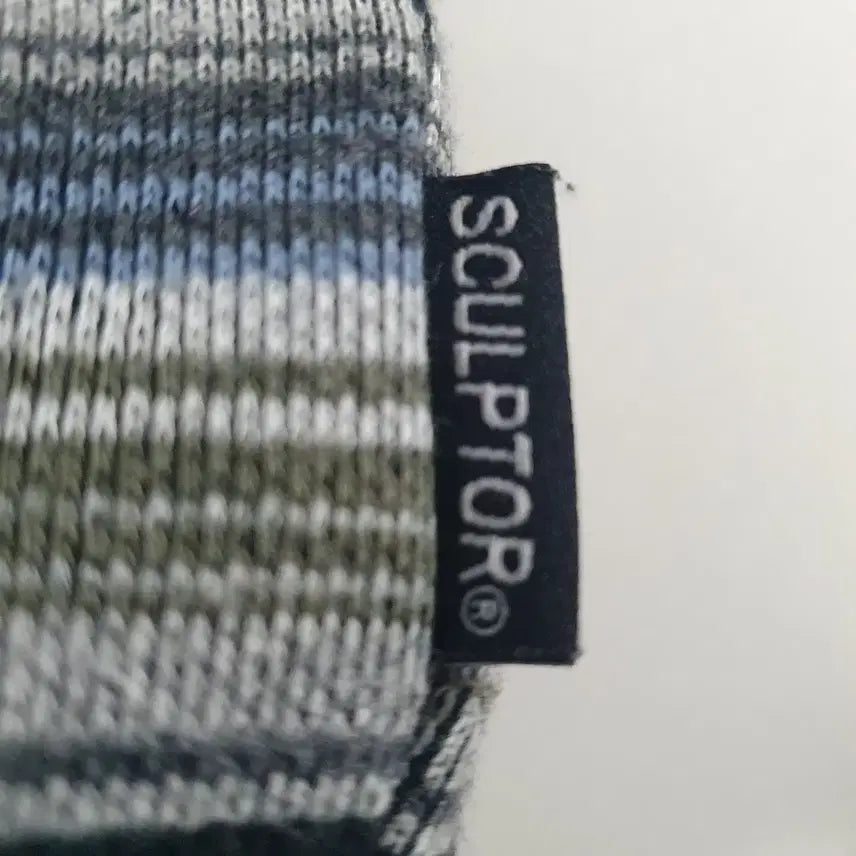 [BUNJANG] SCULPTOR Stripe Long Sleeve T-shirt / SCULPTOR 스컬프터 스트라이프 긴팔 M 95