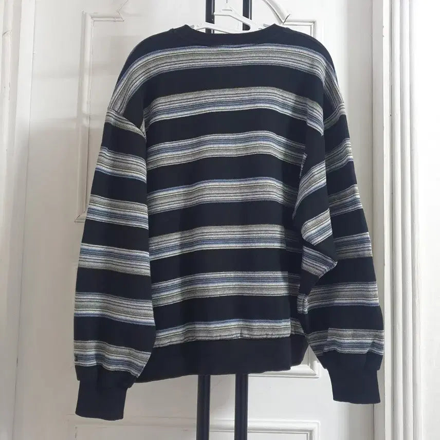 [BUNJANG] SCULPTOR Stripe Long Sleeve T-shirt / SCULPTOR 스컬프터 스트라이프 긴팔 M 95