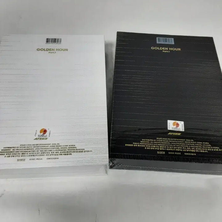 [BUNJANG] ATEEZ Golden Hour Part.1 Album (White/Black) Unsealed / 에이티즈 골든아워 Part.1 앨범 화이트/블랙
