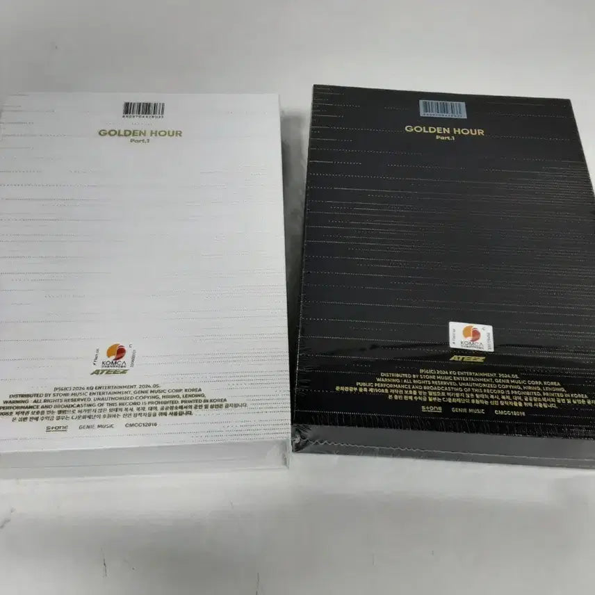 [BUNJANG] ATEEZ Golden Hour Part.1 Album (White/Black) Unsealed / 에이티즈 골든아워 Part.1 앨범 화이트/블랙