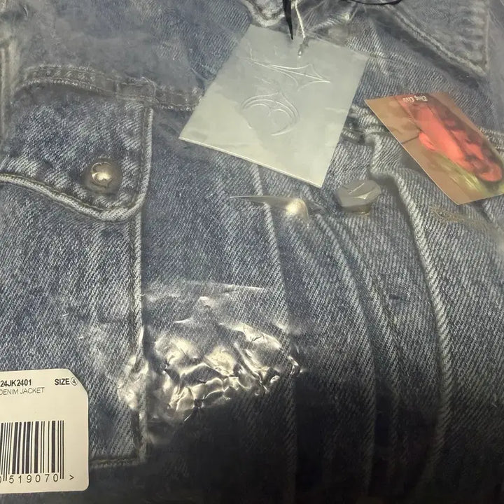 [BUNJANG] THUG CLUB Claw Denim Jacket / 떠그클럽 Claw Denim Jacket 클러 데님자켓 -4size-
